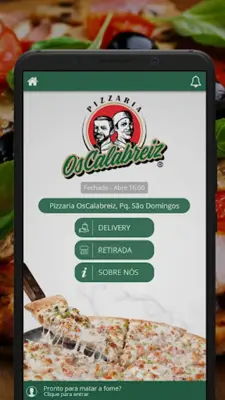 Pizzaria OsCalabreiz android App screenshot 4